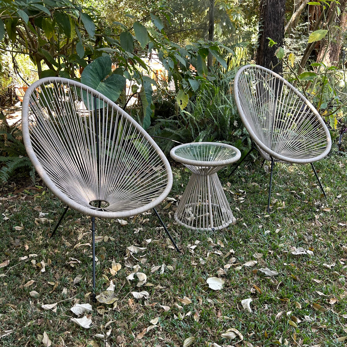 Acapulco Chair Plastic String Chair Vinyl Cord – Innit Designs