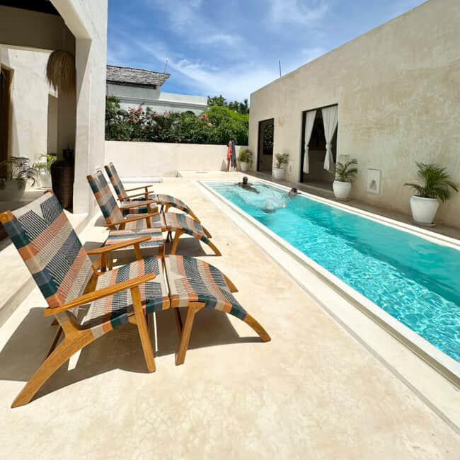 High Back Kali Armchair in Shona Desert