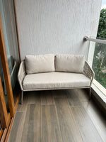 Load image into Gallery viewer, Muse Lounge with Glass Coffee Table

