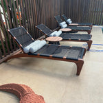Load image into Gallery viewer, Wooden Sun Lounger
